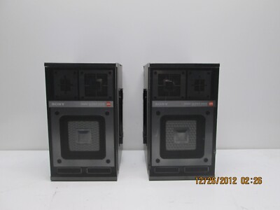 Sony APM-058 Speaker Pair