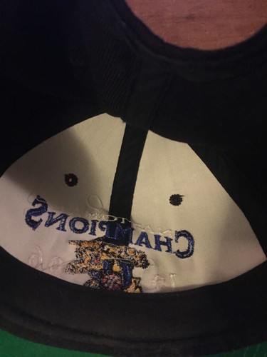 UNIVERSITY OF KENTUCKY- UK- 1996 NATIONAL CHAMPIONS - SNAPBACK HAT- YOUNGAN - Picture 6 of 6