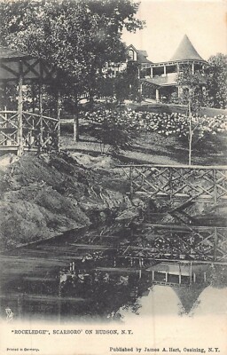Scarboro Am Hudson New York~Rockledge~James Hart Tuck Foto Postkarte
