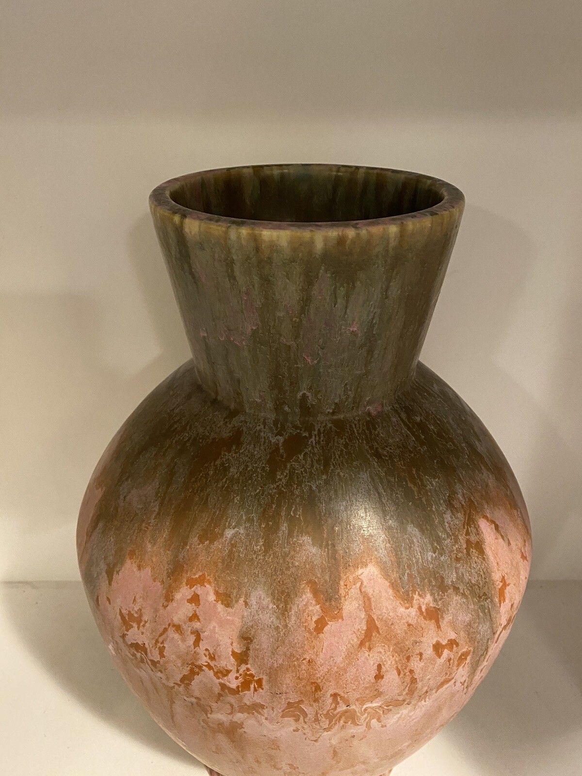 Roseville Carnelian Vase 45416 RARE!! eBay