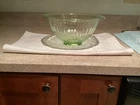 Green Depression Uranium Glass Mixing Bowl