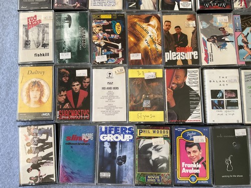 Lot of 100 Cassette Tapes Rock Pop Metal R&B Soul Big Band Jazz 80s - 90s *Read* - Picture 14 of 17