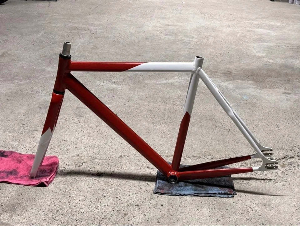 Juego de cuadro de bicicleta de pista Cinelli Vigorelli 2009 talla S Foto 4 de 4