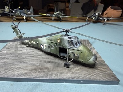 Built Model Westland Wessex Helicopter 1/72 Scale