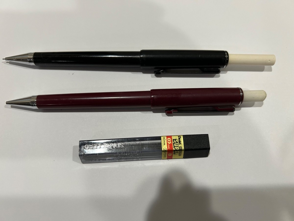 2 Vintage Sanford Logo II 0.5mm Mechanical Pencils - Made In Japan