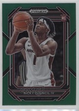 2023-24 Panini Prizm Draft Picks Green Prizm Ricky Council IV #1 0z0n