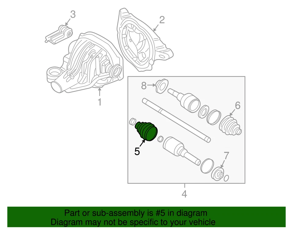 Bota interior original Ford 1L2Z-4L537-AA Foto 2 de 2