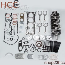 Engine Rebuild Kit + Crankshaft and Connecting Rods Fits Hyundai Kia 2.4L G4KJ
