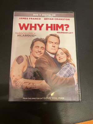 Why Him? (DVD, 2016) James Franco, Bryan Cranston