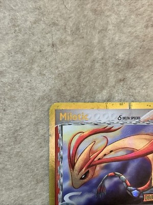 Pokemon Milotic 5/101 Delta Species Dragon Frontiers Stamp Reverse