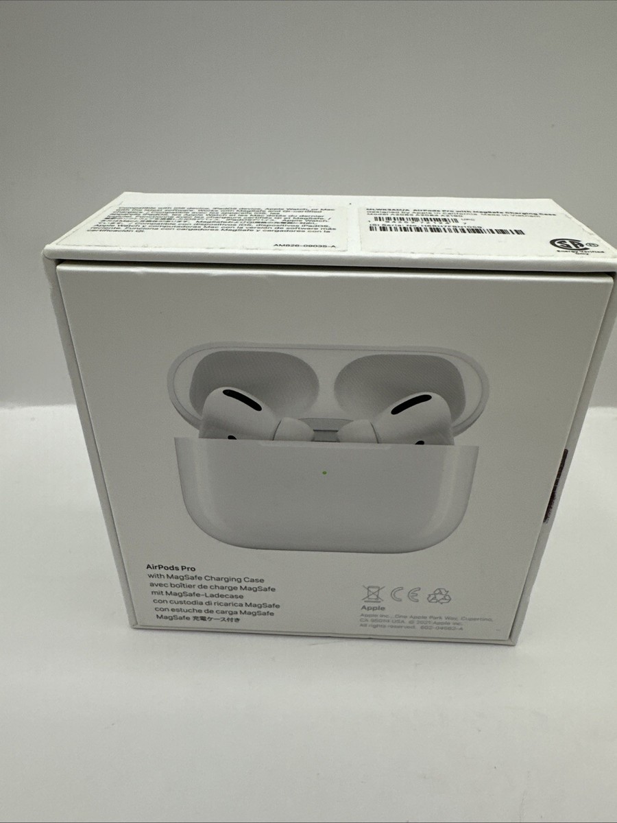 Apple Pod ホワイト 箱付き BOX ONLY* Apple AirPods Pro White A2083 A2084 *BOX ONLY* - SEE