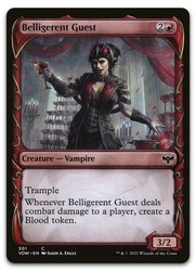 Belligerent Guest (Showcase) 301 Innistrad: Crimson Vow