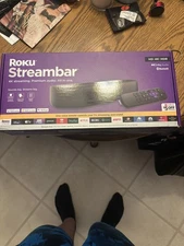 Roku Streambar 4K/HD/HDR Streaming Media Player - Black