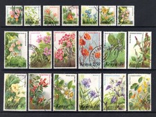 M30302 kenya 1983 Flowers Set X20 Fine Used Sg 257/71 Cat &pound;56