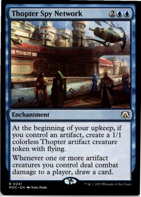 Thopter Spy Network R Commander: March of the Machine 241 NM MTG x1