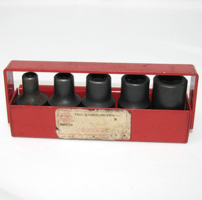 MATCO 3/8 DR Inverted TORX IMPACT Socket Set Lot External Star Storage Tray Snap