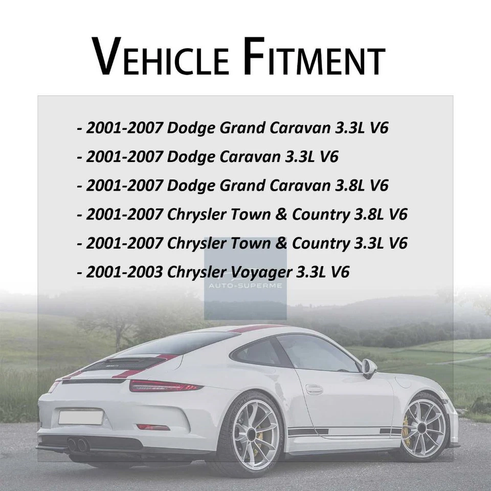 Bomba de dirección asistida de 3,8 L para Dodge Grand Caravan 2001-2007 Foto 2 de 4