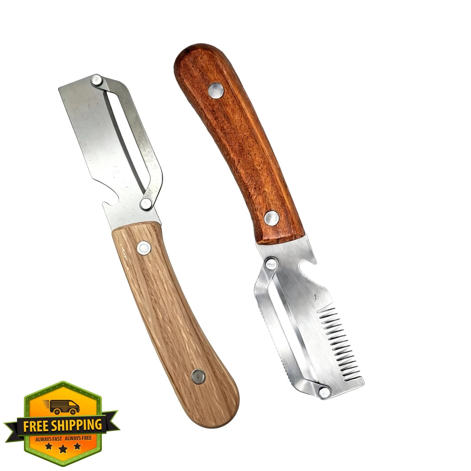 Kithouse 2 pcs Wooden Peeler