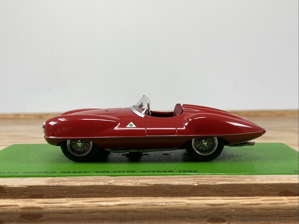 Miniature Bizarre BZ250 Alfa Romeo Disco Volante 1952 Rouge – Échelle 1:43 – Occasion Boîte Incluse