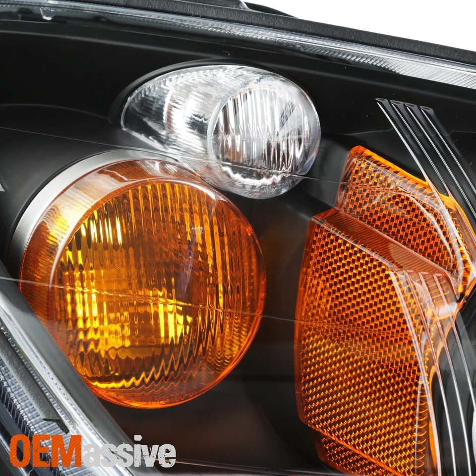 Projector Black Headlights For 2004-2009 Honda S2000 S2K AP2 Left+Right Pair - Image 4 of 4