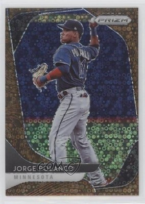 2020 Prizm Tier II Quick Pitch Bronze Donut Circle 5/25 Jorge Polanco #105 08jk