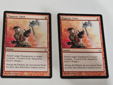 2x Magnetic Theft Fifth Dawn Magic The Gathering MTG LP