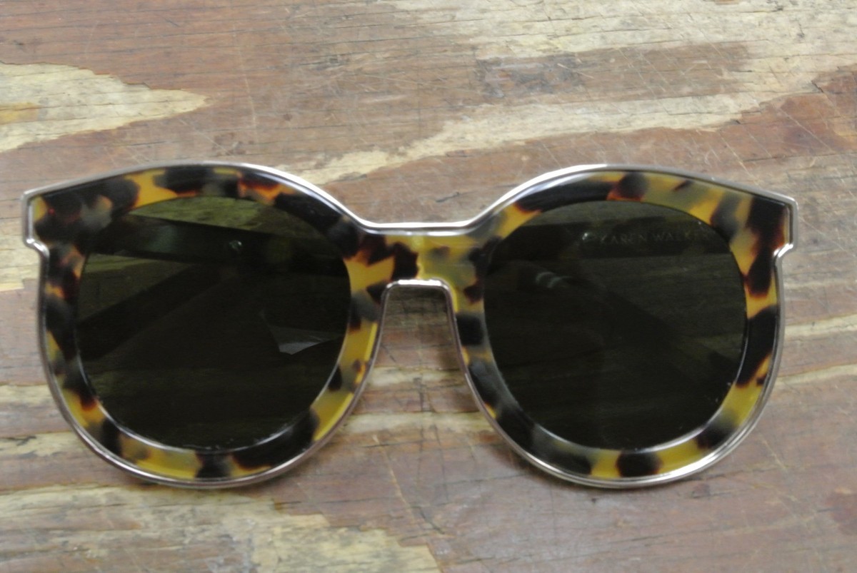 Karen Walker Sunglasses Super Spaceship 1601451 Brown 