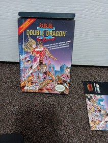 Double Dragon II 2 The Revenge Complete in Box CIB Nintendo NES 1990
