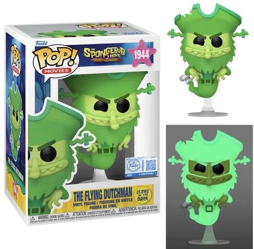 FUNKO POP The Flying Dutchman GITD (SpongeBob SquarePants) w/ Protector *PRESALE