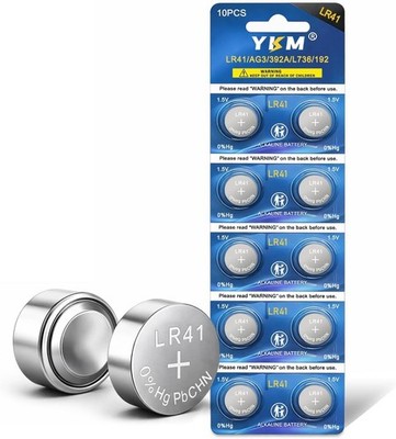LR41 Button Batteries AG3 L736f L736c L736 392 192 1.5V Alkaline Battery 10 Pack