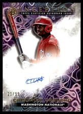 2022 BOWMAN INCEPTION PRIMORDIAL PROSPECTS AUTOGRAPHS CRISTHIAN VAQUERO AUTO
