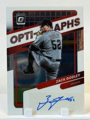 2022 Donruss Optic Zack Godley Base Opti-Graphs RC Auto #OG-ZG Diamondbacks