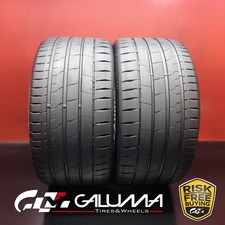 2 Tires Likenew Continental Sportcontact 7 Contisilent Ao Xl 2853022 98121
