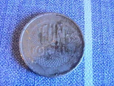 GAME TOKEN FUN FOR ALL GOOD TIME TOKEN