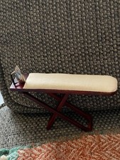 Minature Dolls House Ironing board & Silver Metal Iron