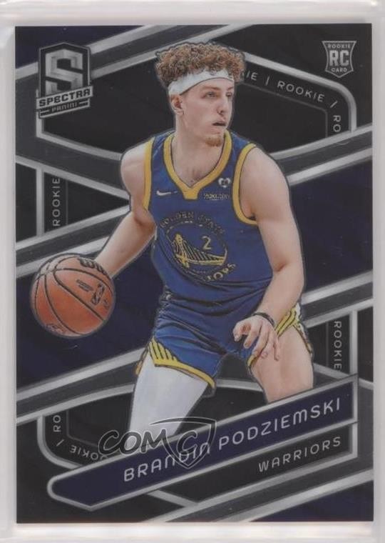2023-24 Panini Spectra Rookies Brandin Podziemski #146 Rookie RC