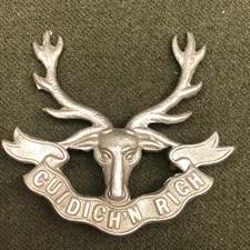 British Army Cap Badge - Seaforth Highlanders