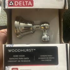 DELTA Robe Hook Delta WOODHURST Chrome Finish Robe Hook OEM Delta 73235 Hook