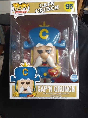 Funko Pop! Ad Icons Cap'n Captain Crunch 10" inch Funko Shop Exclusive NIB