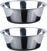 Edelstahl Hundenapf 2Er Set Rutschfest 1440 Ml FüR GroßE Hunde