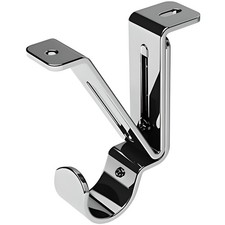 Swish Top Fix Bracket Chrome 28mm Curtain Pole Ceiling Mount Support Metal