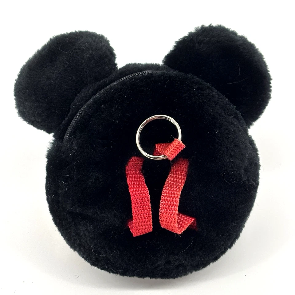 Mickey Mouse Zippered Coin Change Purse Disney Parks Souvenir One Owner VTG - Image 2 of 4