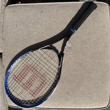 1789 Wilson Impact Volcanic Frame Power Bridge Tennis Racket Blue Black