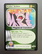 Trunks Strikes 98 Unlimited 2001 Trunks Saga Dragon Ball Z CCG - Near Mint