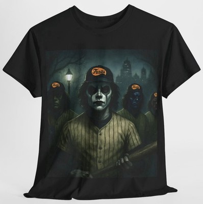 Baseball Furies T Shirt - The Warriors Graphic Art Gang Tee - New