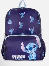 Primark Disney's Stitch Packable Backpack New With Tags