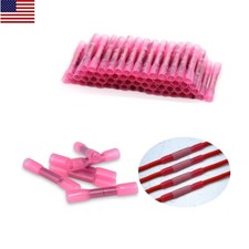 200/100x Waterproof Heat Shrink Wire Connectors Seal Butt Splice Crimp Terminals