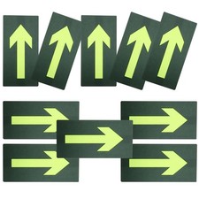 10 Pcs Parkschild Pfeile Notausgangsschild Kleine Pfeilaufkleber