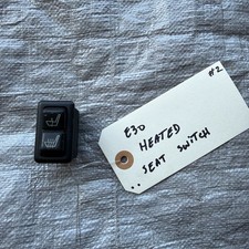 BMW E30 E28 HEATED SEAT SWITCH BUTTON OEM 325...