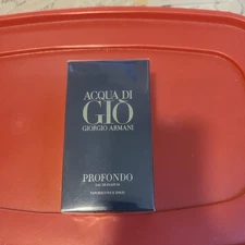 Acqua Di Gio Profondo by Giorgio Armani EDP Eau de Parfum 2.5 oz Spray Men Seale